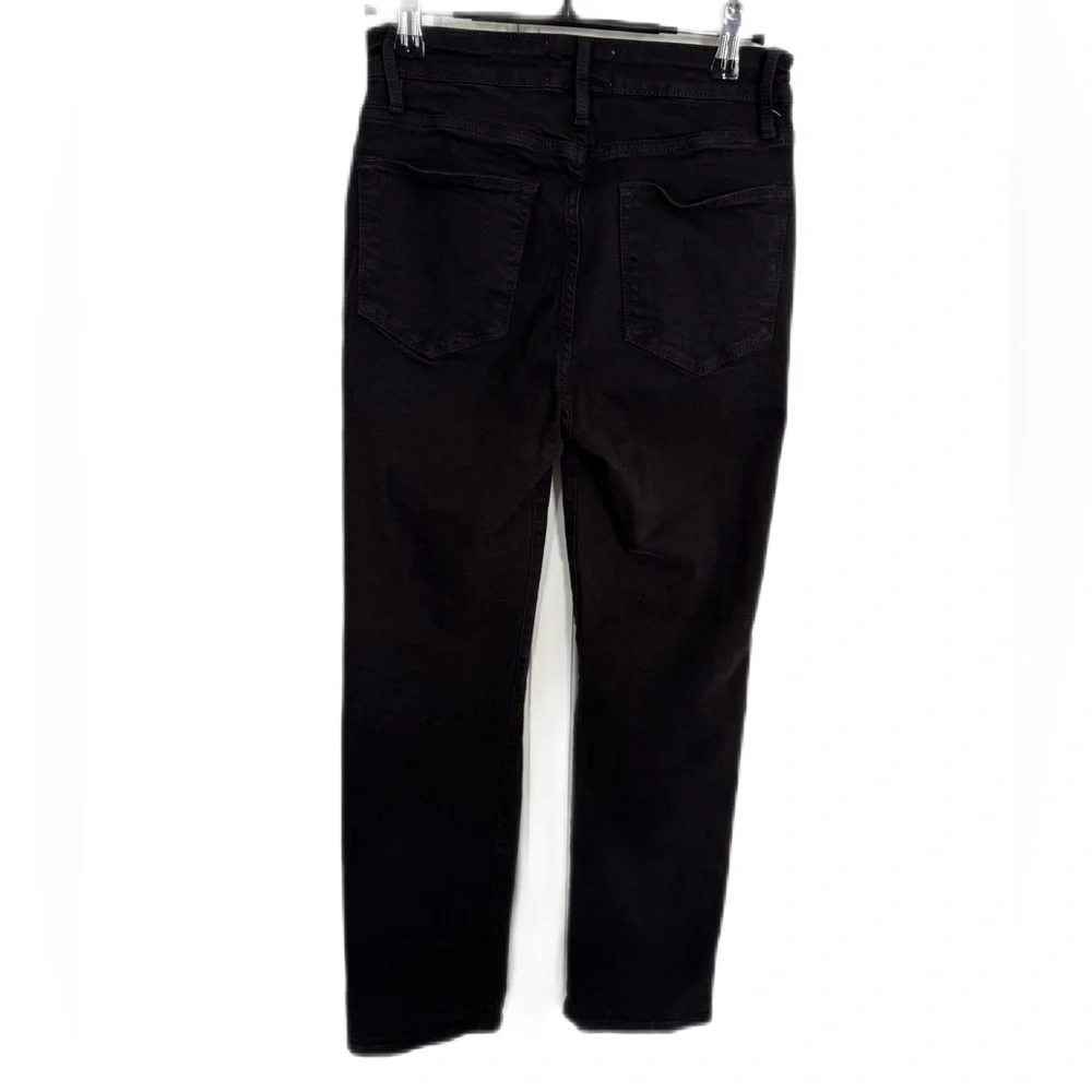 RARE- FRAME whimsigoth Le Super High Straight Exposed Zip jean size 25